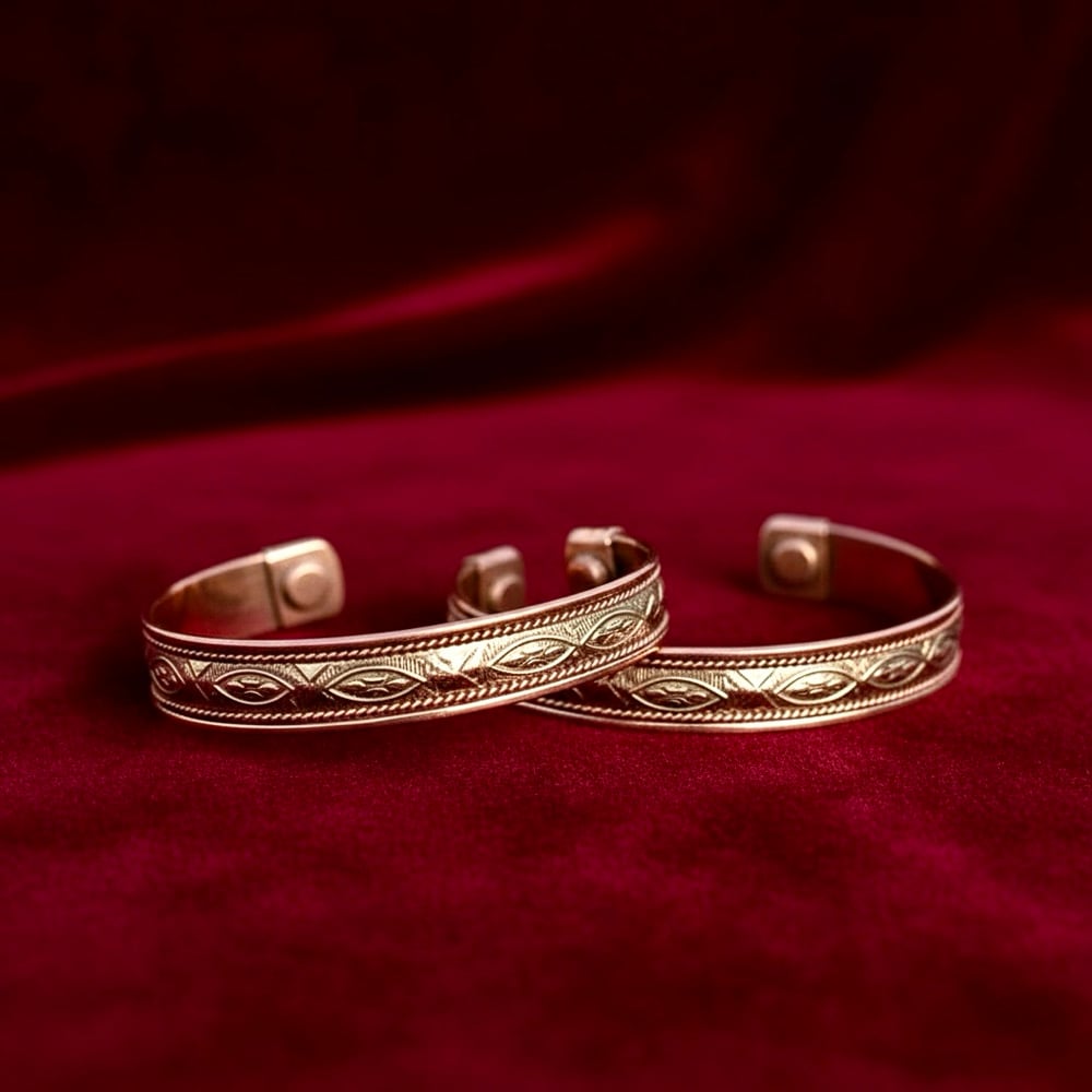 Image of Magnetic Copper Bangle #3