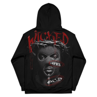 Image 1 of WICKED HOODIE BLACK