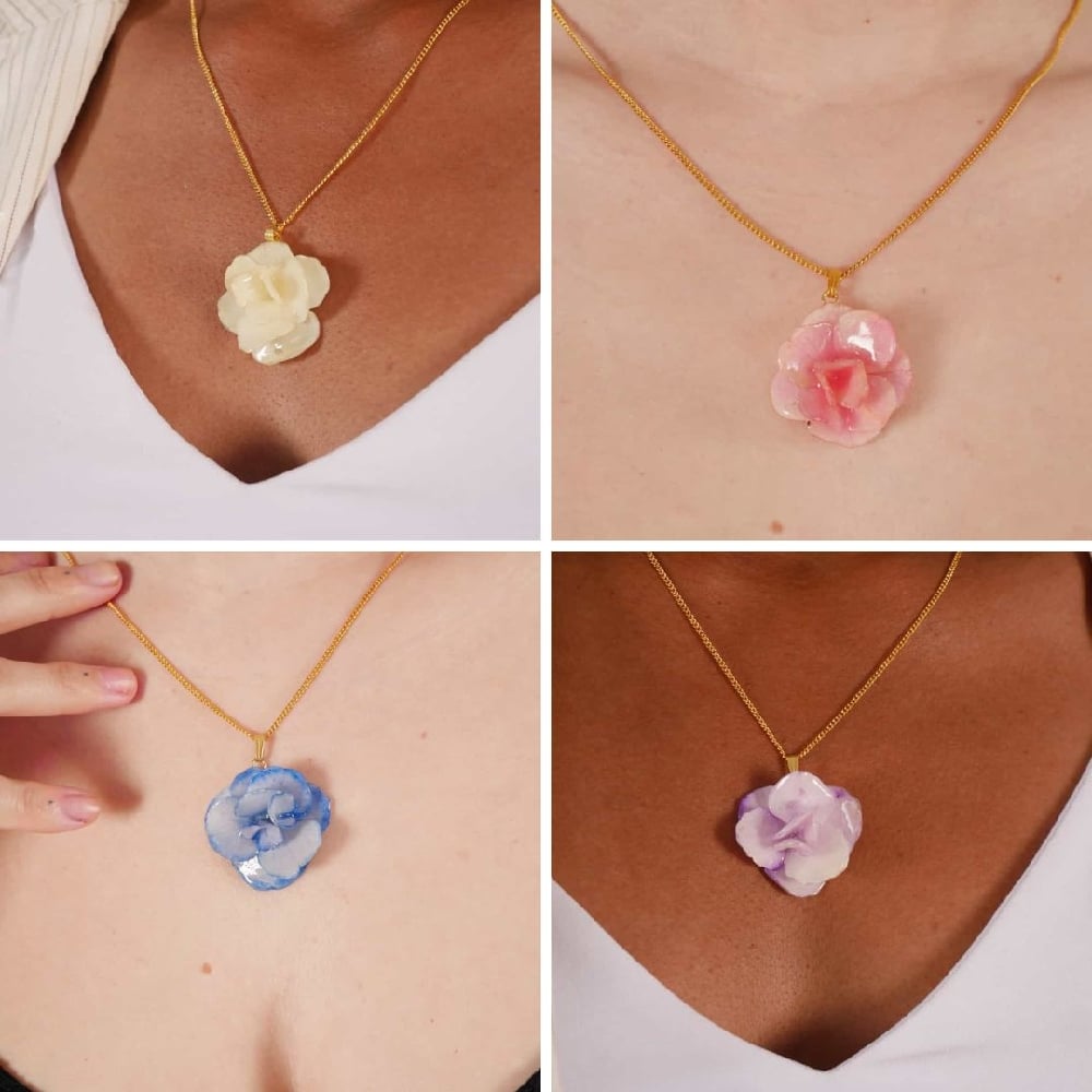 Image of Hydrangea Pendant