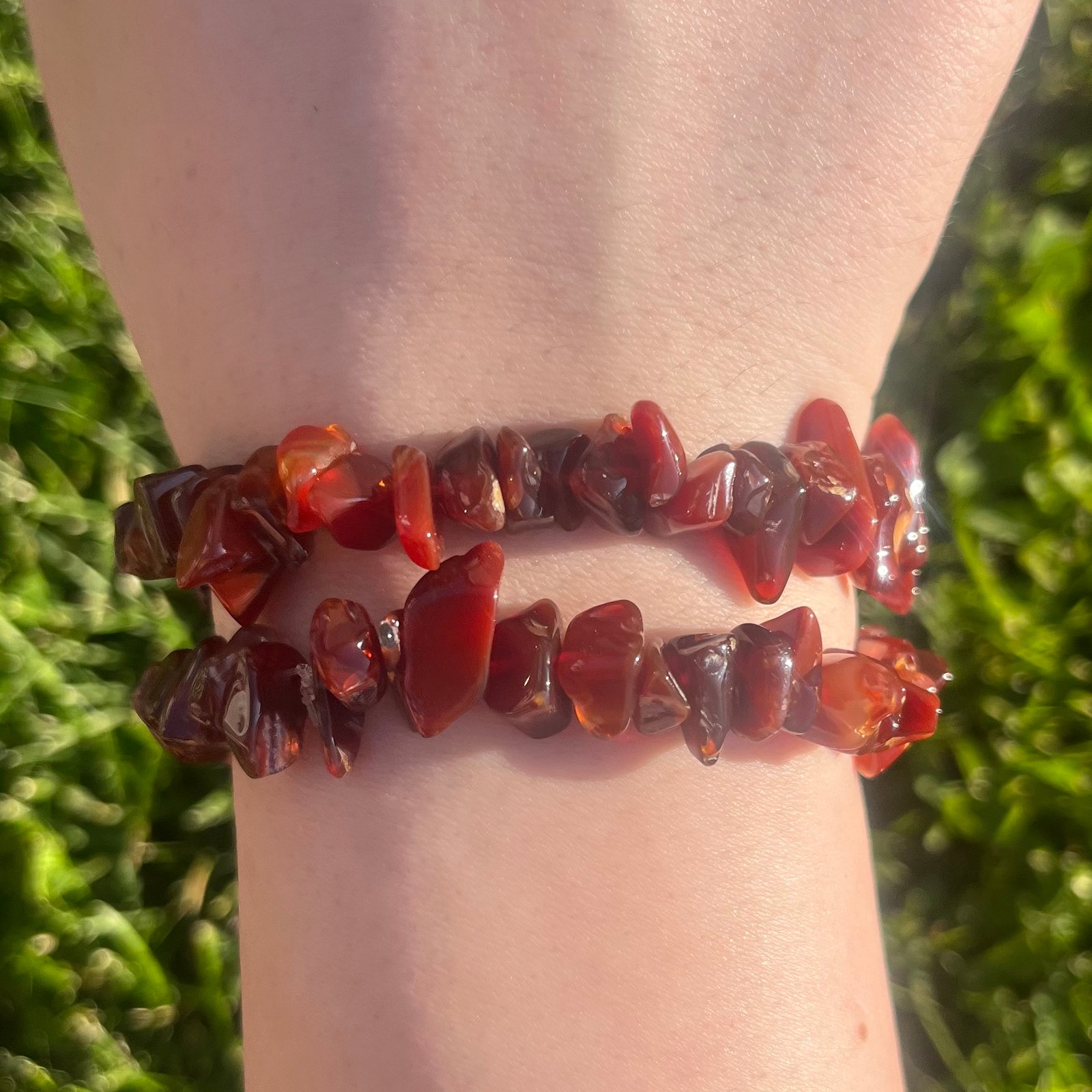 Tin patina South Red Agate Bracelet 59MM Persimmon Red, Red and White  Material Fortune Ding Red Jade Bracelet Simple - Shop setomastudio Bracelets  - Pinkoi