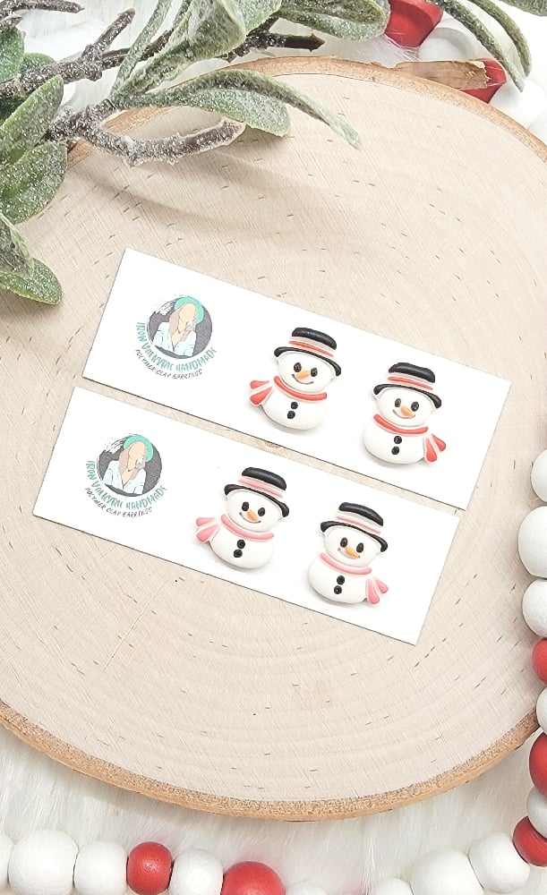Image of Snowman Studs
