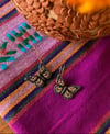 Mariposa monarca. Choose either hoop or long hook