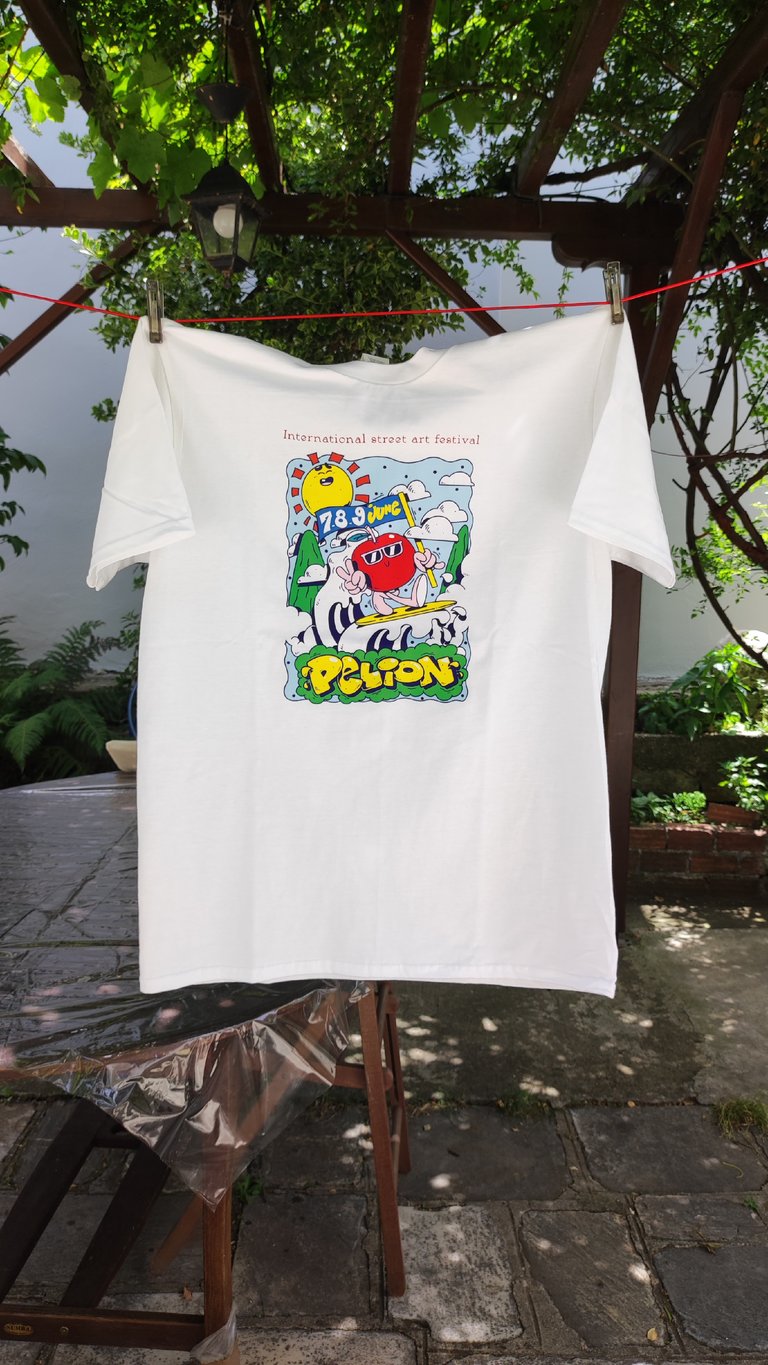 T-shirt Pelion Street Art Festival Image 2