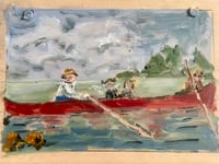 Image 3 of Oil Miniature on Wood Panel