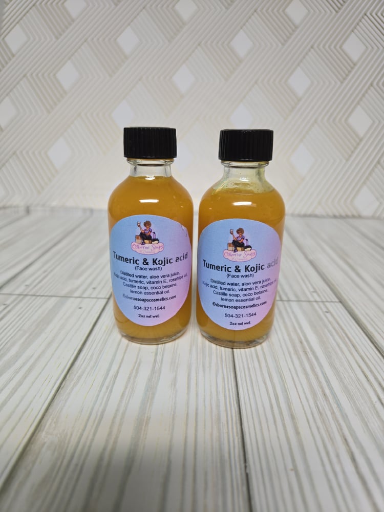 Image of Tumeric & Kojic Acid( face wash)