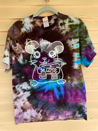 Image 1 of MEDIUM Hamtaro Collab Shirt with Pazuzu I17