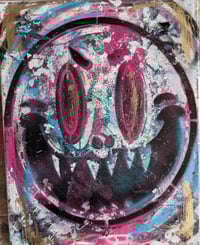 Happy Dead 2026 #4 - 11x14 Original Canvas 