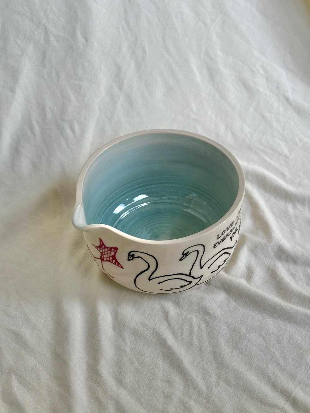 Image of Love Is Everywhere Matcha Bowl