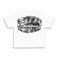 Image 1 of Newspaper Camo T-Shirt