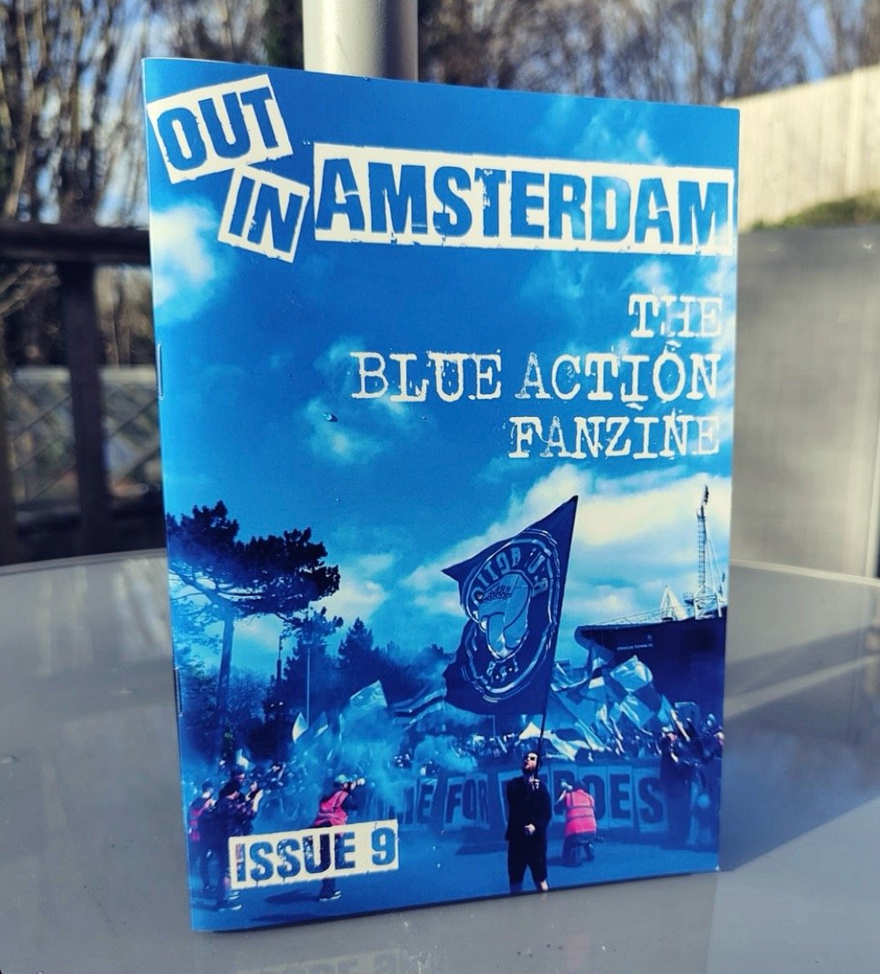 OUT IN AMSTERDAM THE BLUE ACTION FANZINE (ISSUE 9)