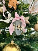 CHRISTMAS ORDAMENTS - PERSONALISED 