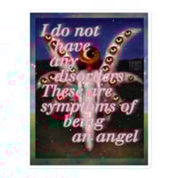 Angel Symptoms Sticker