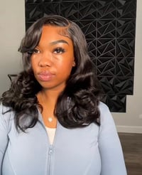 Image 2 of 16” 6x5 C Part Layered Bodywave Wig (Tinashe)