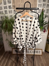 Image 1 of Polka dot top