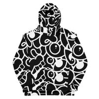 Image 1 of SHEEFY "NOIR DREAMS" ALL OVER HOODIE 