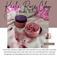 Rose Kaolin Clay Scrub  