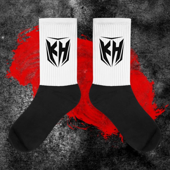 KH Black Foot Socks