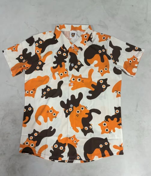 CAT BUTTON-DOWN SHIRT