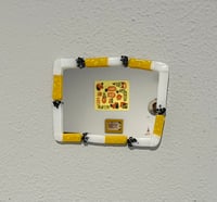 Image 3 of Fused Glass Cig Butt Mirror