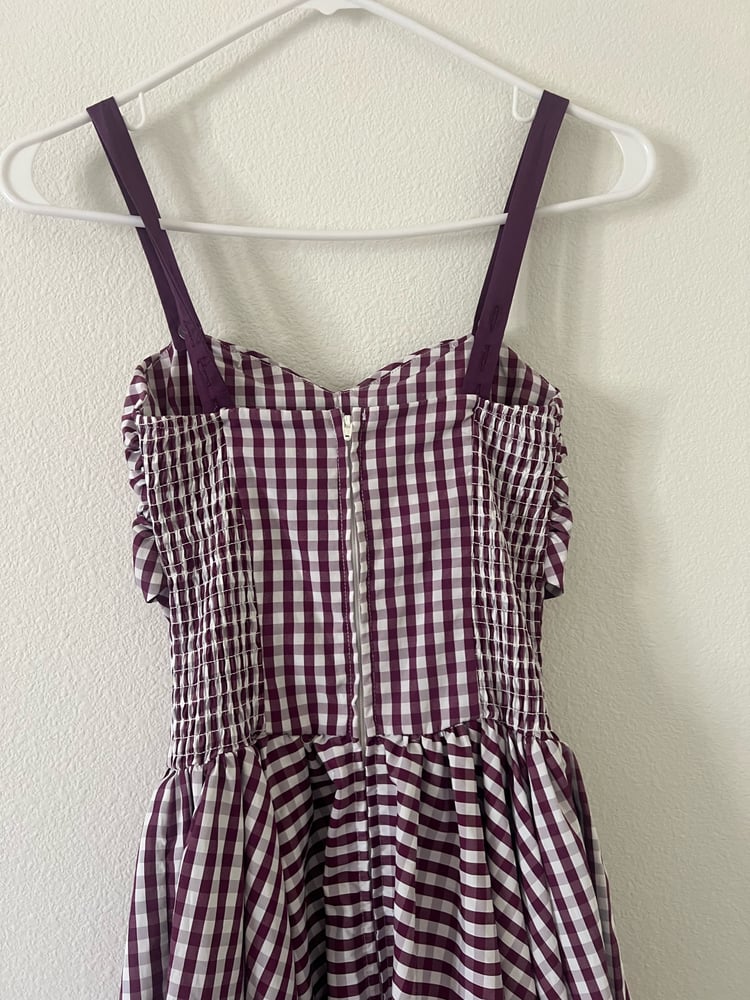 Image of Purple bow dress 