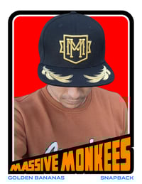 Image 3 of Banana Leaf Crest Snapback