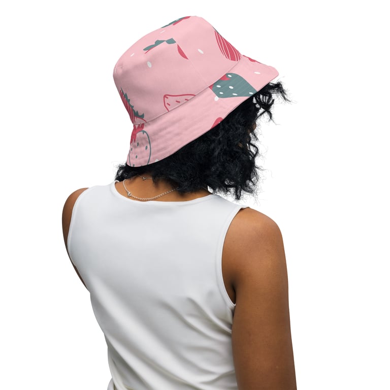 Berry, Berry Cute Reversible Bucket Hat Image 5