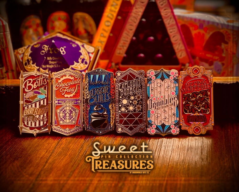 Sweet Treasures Pin Collection