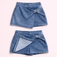Classic Denim Skort