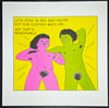 “Stay In Bed” Risograph Print