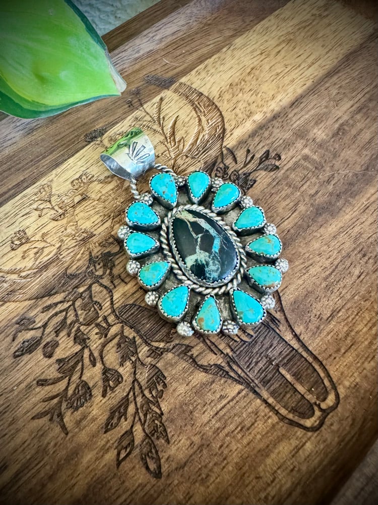 Image of Blackjack & Sonora Cluster pendant