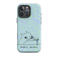 Image 1 of drinkie drinkie greenie  Tough Case for iPhone® 