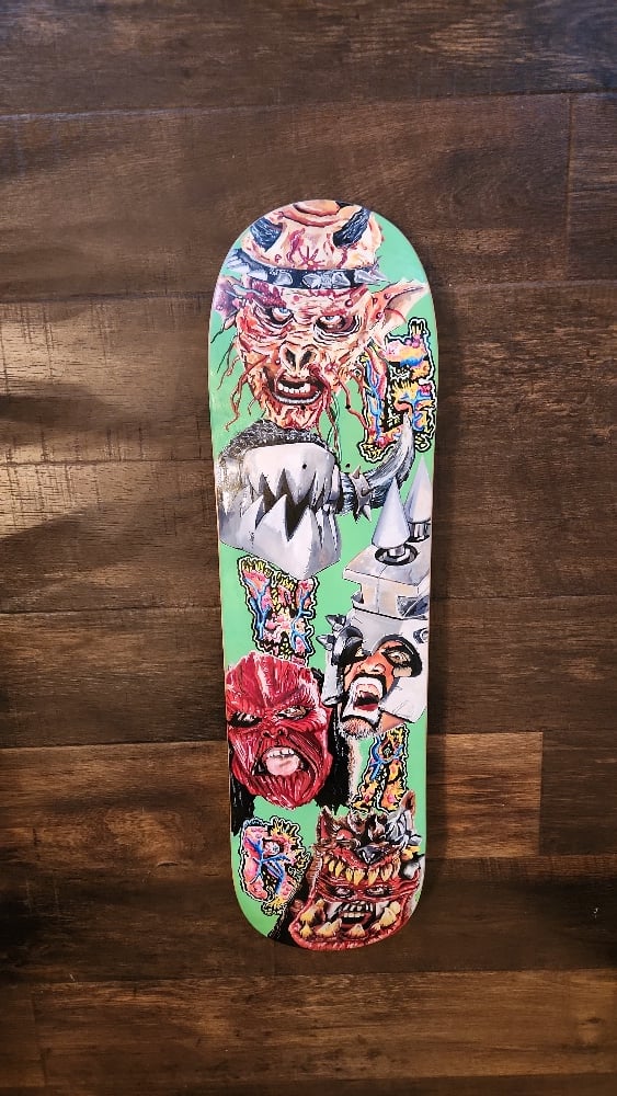 GWAR deck (hand painted)