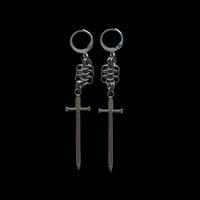 Euro Swords Earrings