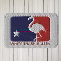 WTB MLB Flamingo Embroidered patch 3.5"
