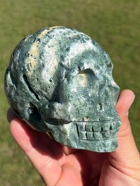 Image 9 of Ocean Jasper Skull #2177