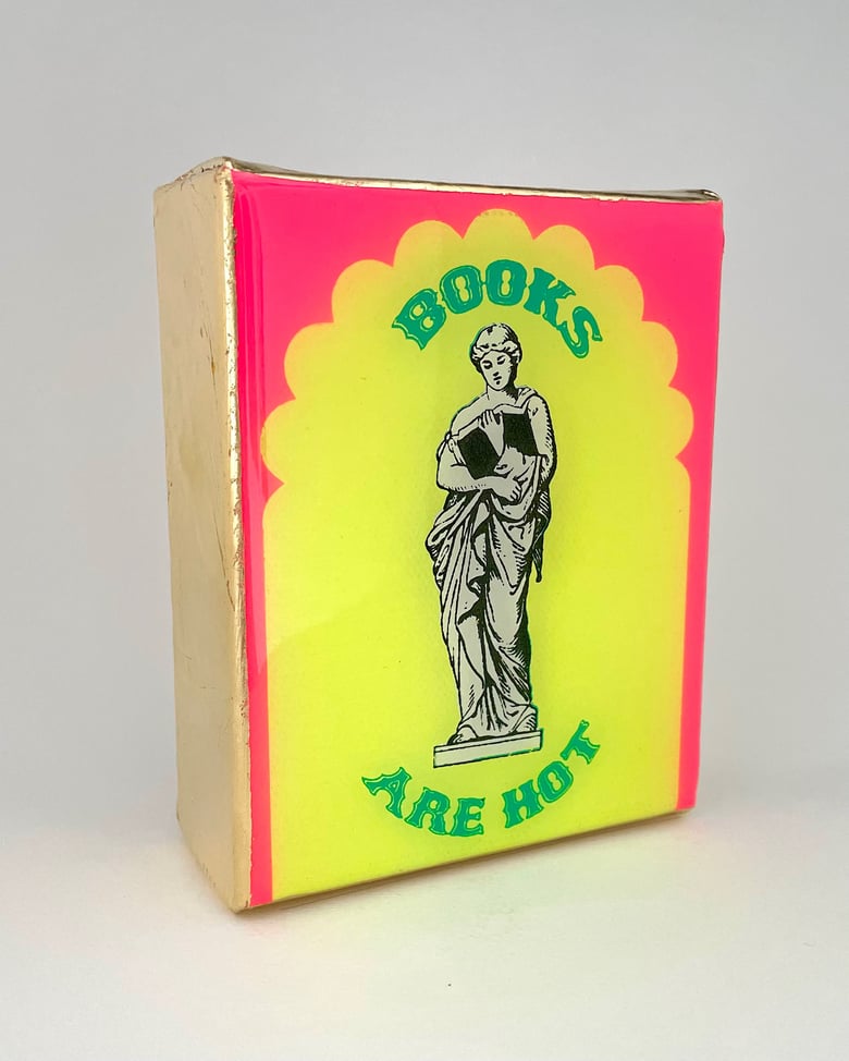 Image of Books Are Hot Fluorescent Yellow/Pink