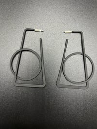 Image 3 of Generic Shape Hoop Earrings 