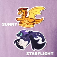 Image 4 of Destiny Dragonets 3" Vinyl Stickers