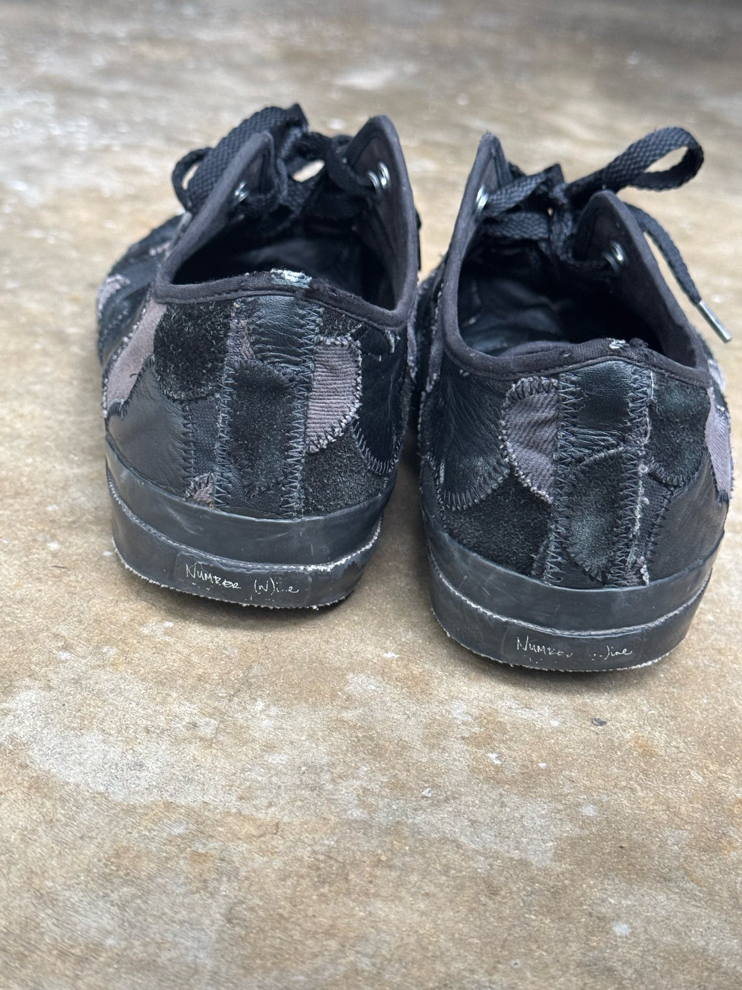 Image of Number Nine AW03 Heart Scab converse
