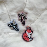 Image 2 of Pink fairy pendant 