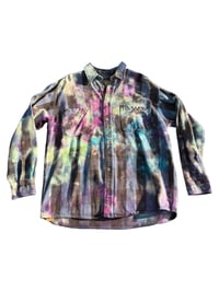 Image of Large Pink Floyd Dyed Flannel