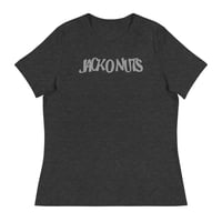 Image 4 of JACKONUTS ON YOU GRAY LADIES TEE