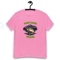 Image 11 of Unisex classic tee, Fresh Water Hunter T-Shirt | Fishing Trout Outdoor Graphic Tee