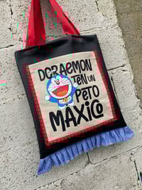 Image 4 of BOLSIÑA FEITA A MAN. DORAEMONpolipiel. Deseño exclusivo!