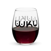 Image 3 of WKU Stemless wine glass