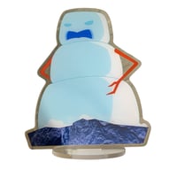 Image 1 of Snowman Acrylic Standee