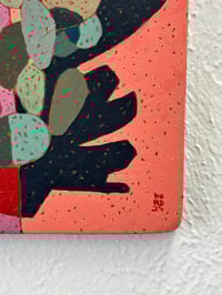 Image 4 of The Shadow - 9x14" Acrylic On Wood