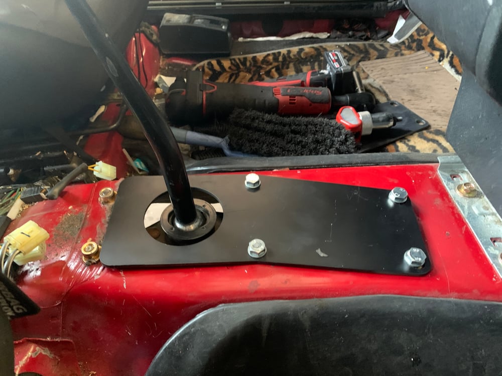 Hush Performance — Auto to Manual Shifter Plate.
