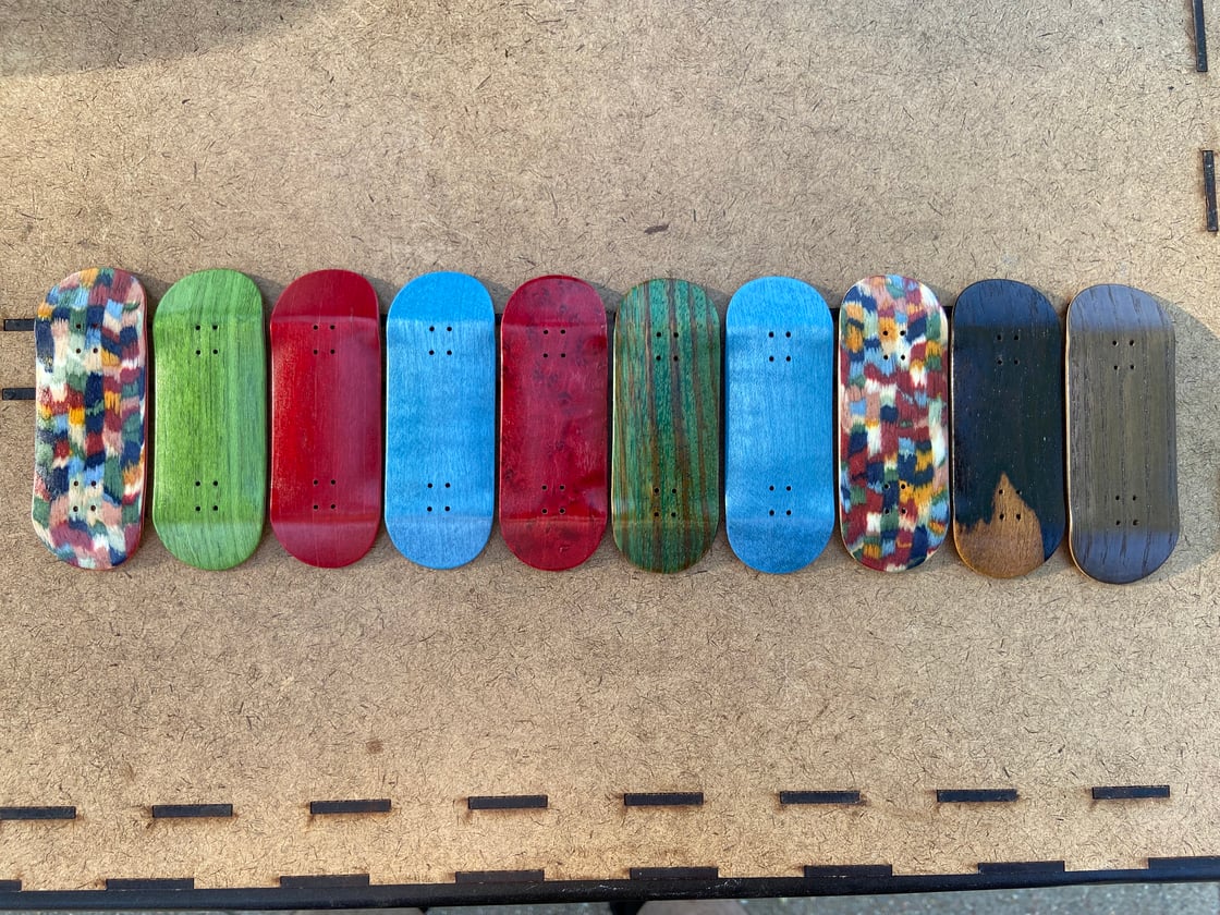 Image of 34mm Blank Decks - Multi Mold