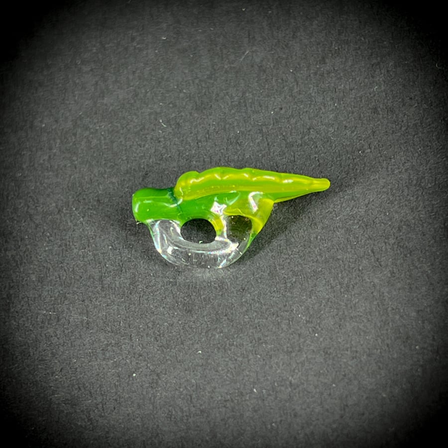 Image of Mini Green Leaf Pendant2